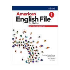 American English File 3rd 1 SB+WB+DVD - Glossy Papers