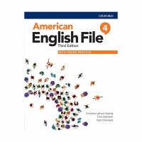 کتاب American English File 3rd 4 SB+WB+DVD 